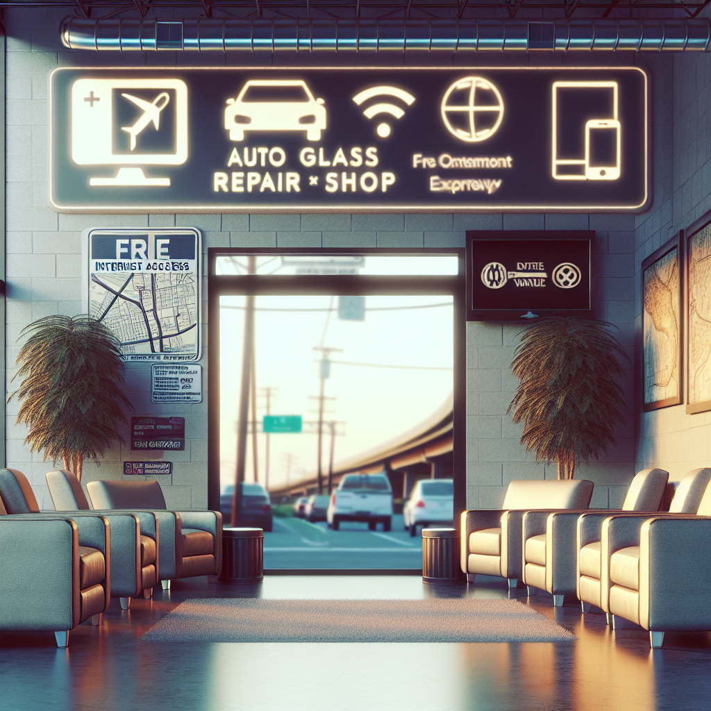 Experience comfort and convenience at Safelite's Danbury location while waiting for your auto glass service.
