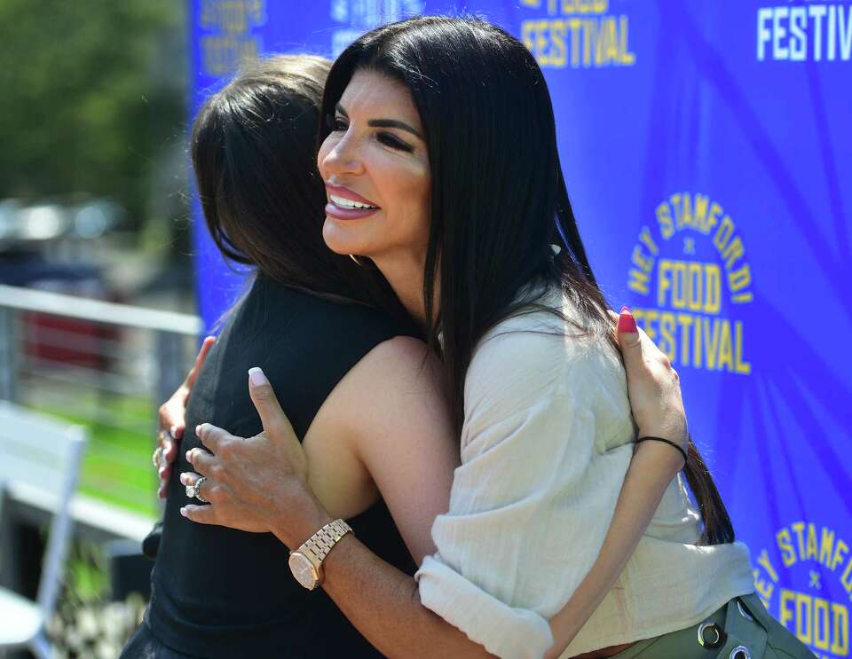 Teresa Giudice at a public event, symbolizing her journey through the criminal justice system and back into the public eye.