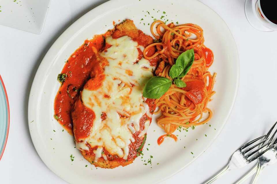 Savoring the flavors of the Mediterranean with dishes like chicken parm.