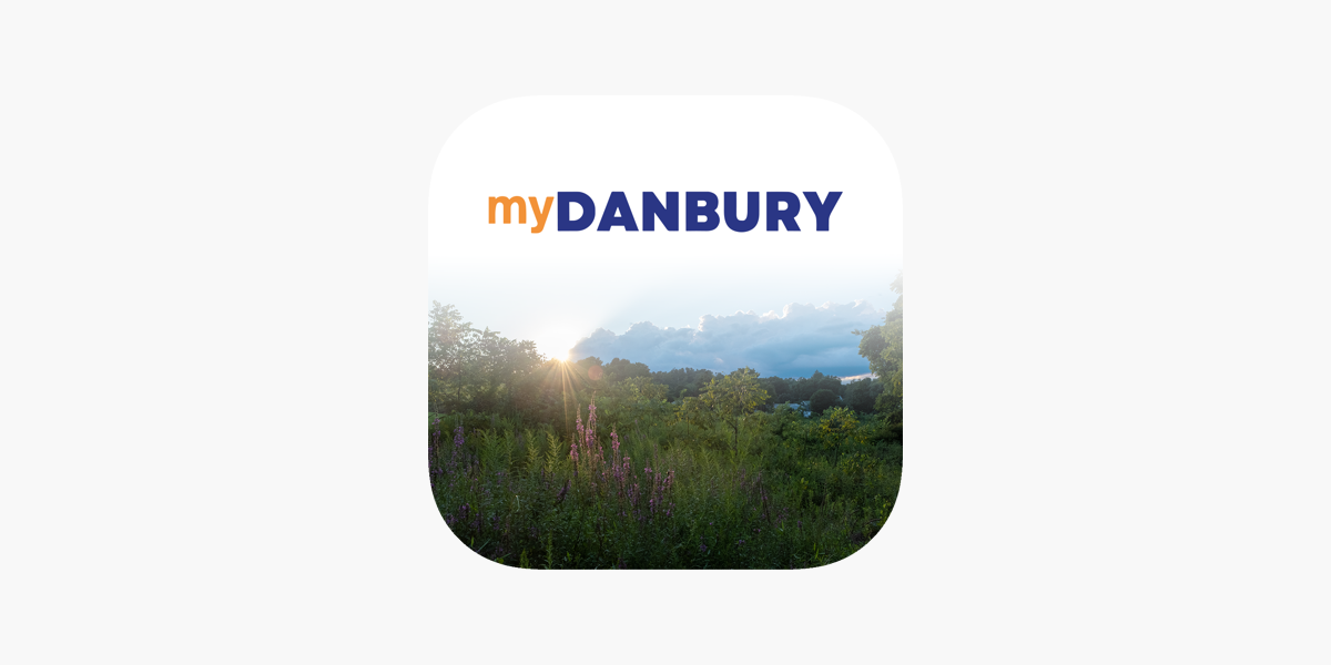 The Apple iOS App Store, one of the platforms hosting the new 'myDanbury' app.