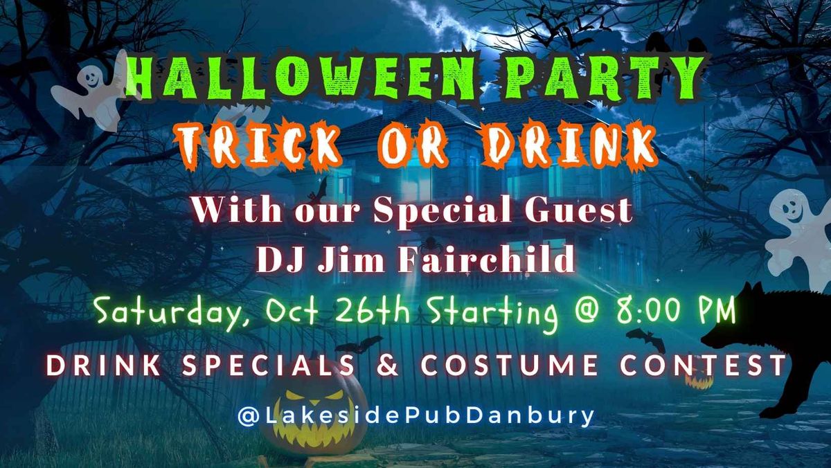 Lakeside Pub Hosts the Best Halloween Party in Danbury, CT!