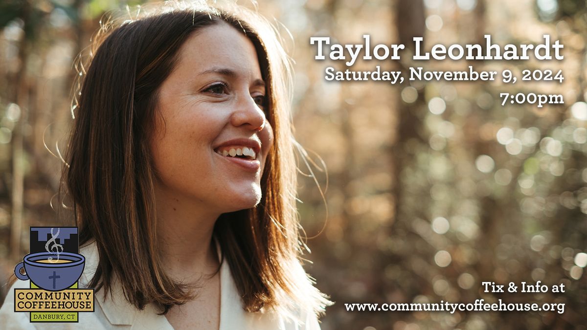 Live Music in Danbury: Taylor Leonhardt at the Community Coffeehouse